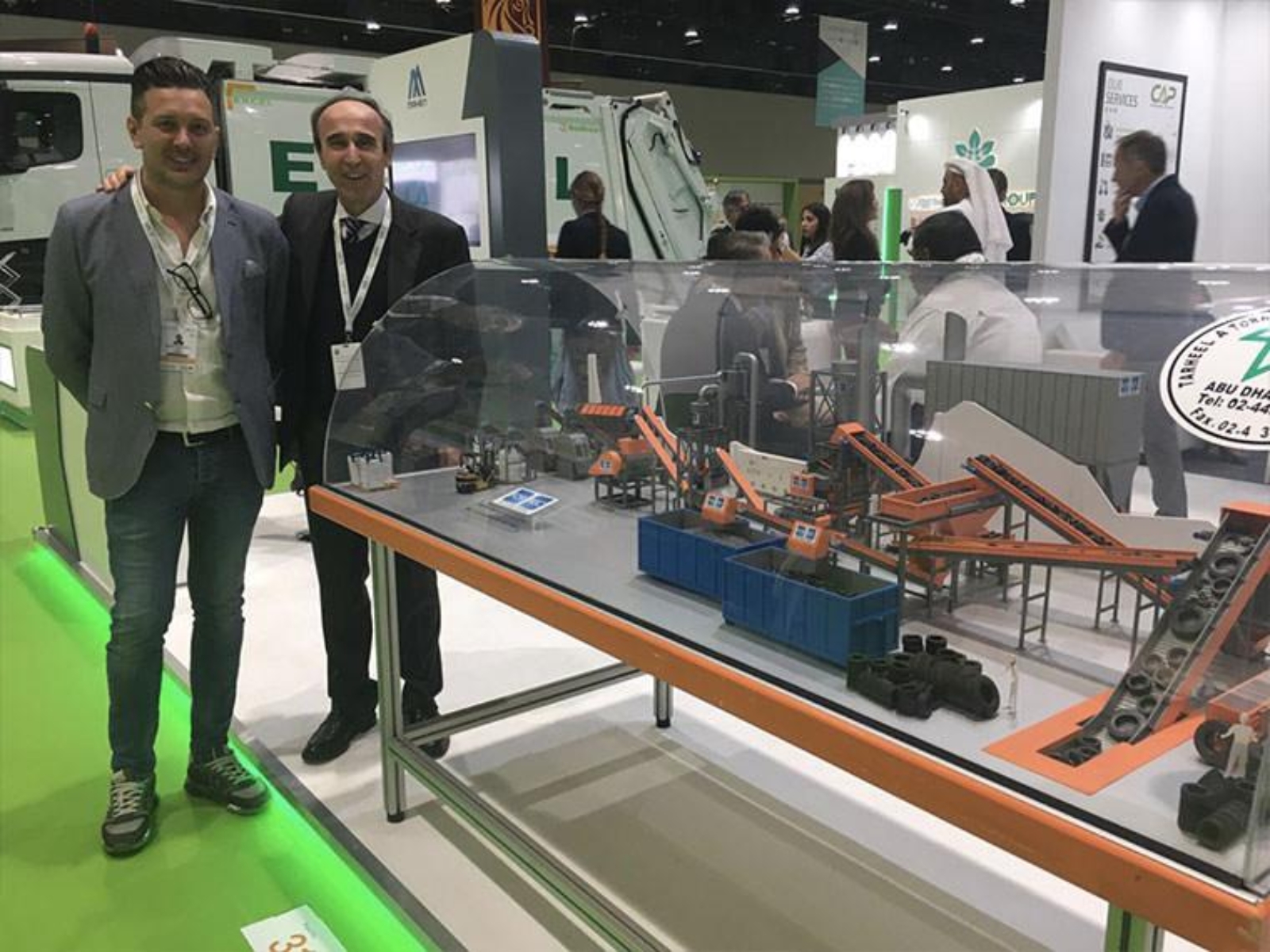 L’esperienza di FOR REC alla fiera Eco Waste di Abu Dhabi